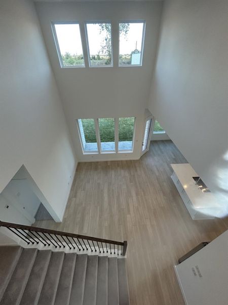 Pics are not of actual home.  They are a representative of a home of the same floor plan