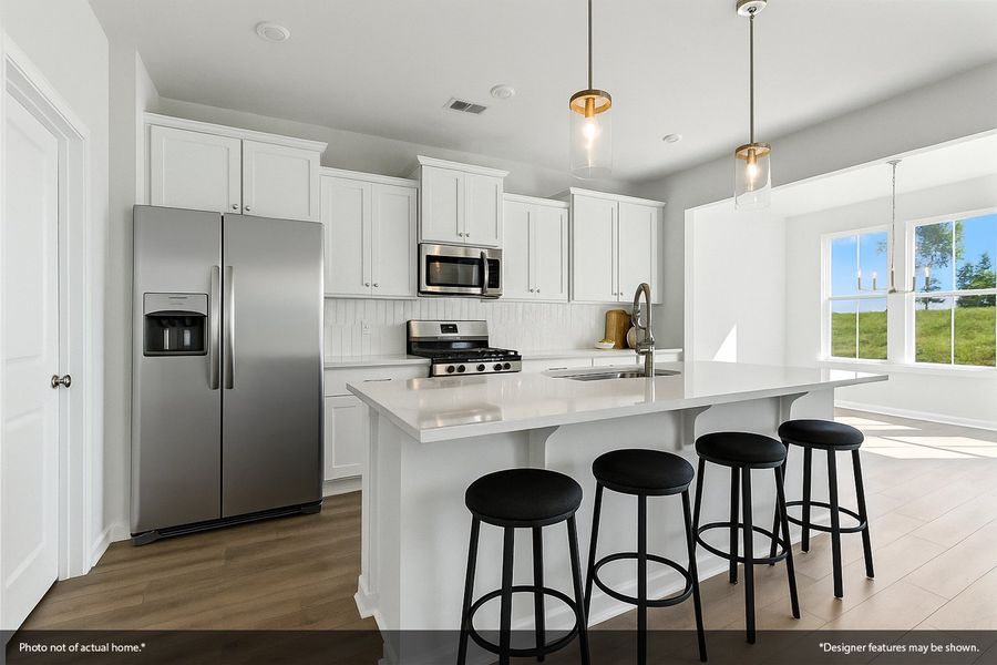 Furnished interior view inside a new home in Renaissance at White Oak, Garner (Image 5).