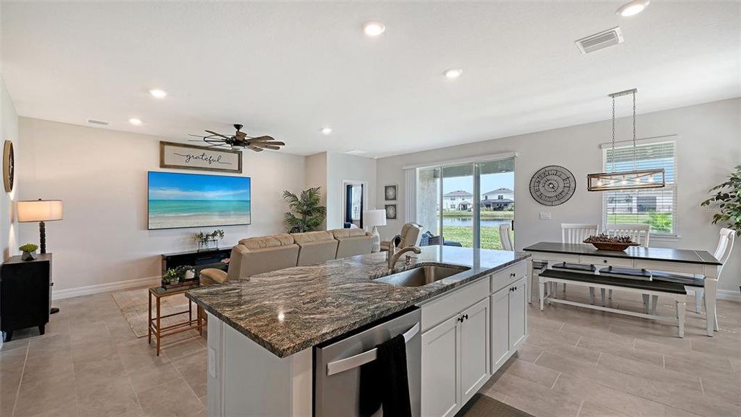 Furnished interior view inside a new home in Solera at Lakewood Ranch, Bradenton (Image 9).