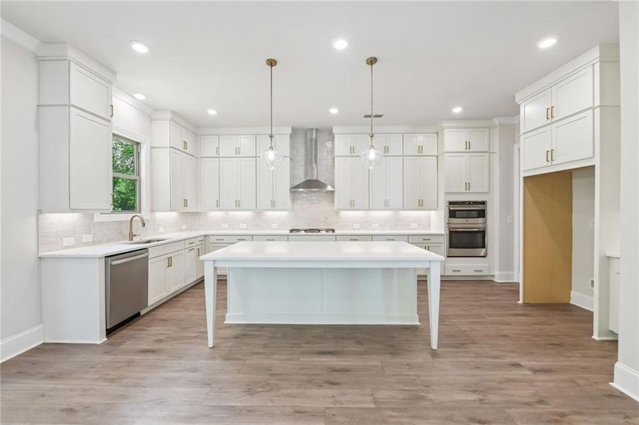Furnished interior view inside a new home in Waterhaven, Cumming (Image 11).