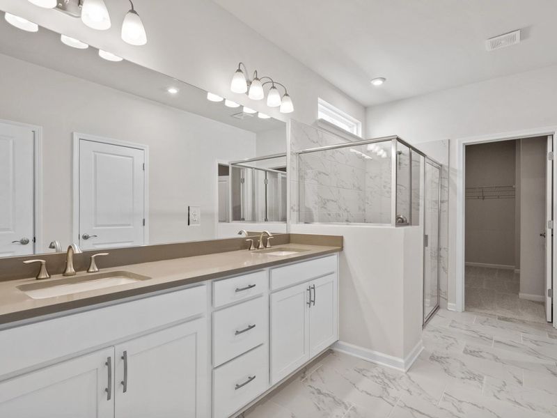 Representative furnished interior of a home built from the The Dawson C by Davidson Homes LLC in Kelly Preserve, Loganville (Image 7).
