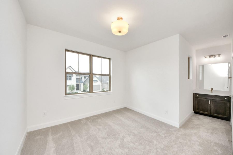 Spacious, unfurnished interior of a new home in Marvida, Cypress (Image 23). Spacious, unfurnished interior of a new home in Marvida, Cypress (Image 23).