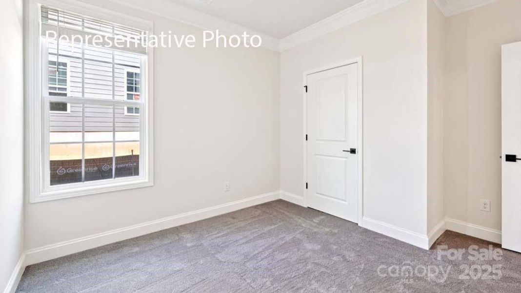 Spacious, unfurnished interior of a new home in Sanctuary at Southgate, Indian Trail (Image 26).