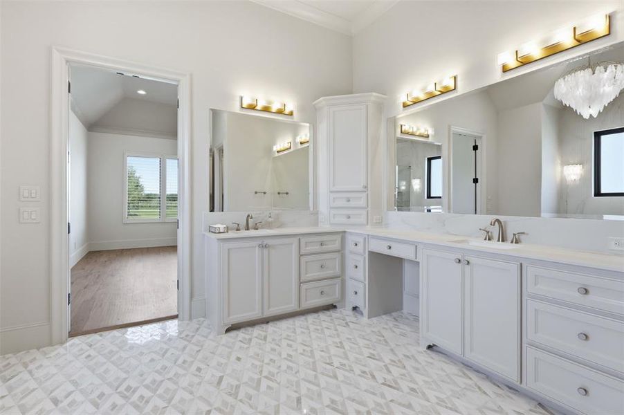 Furnished interior view inside a new home in , Denton (Image 11). Furnished interior view inside a new home in , Denton (Image 11).