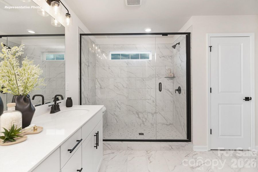 Furnished interior view inside a new home in Laurelbrook, Sherrills Ford (Image 26).