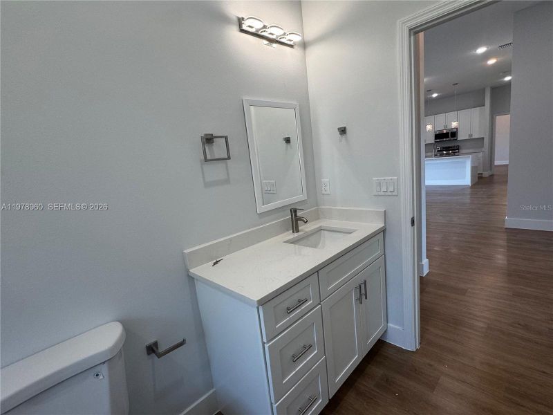 Furnished interior view inside a new home in , Sebring (Image 8).