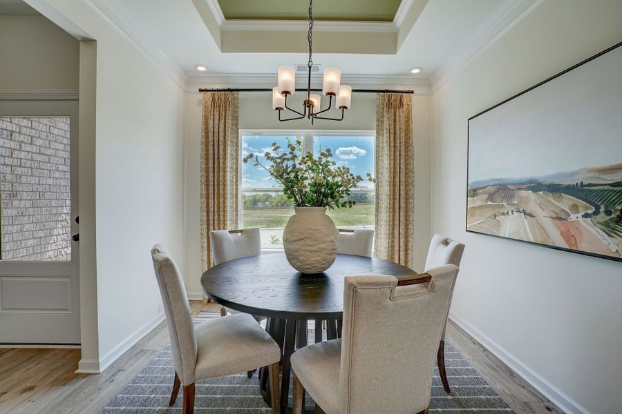 Furnished interior view inside a new home in Jackson Hills, Clarksville (Image 6).