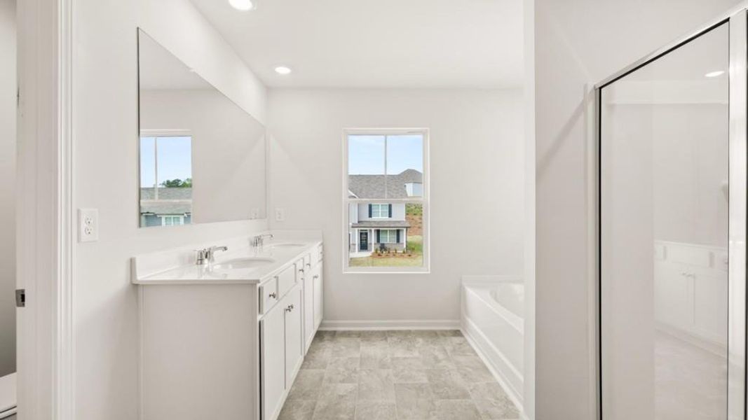 Furnished interior view inside a new home in Thompson Ridge, Dallas (Image 10).