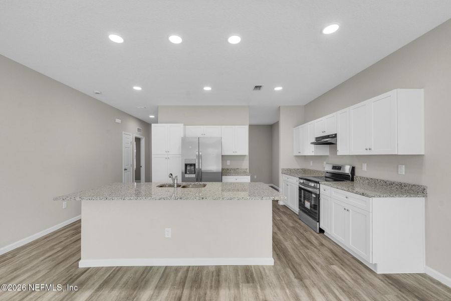 Furnished interior view inside a new home in , Jacksonville (Image 17).