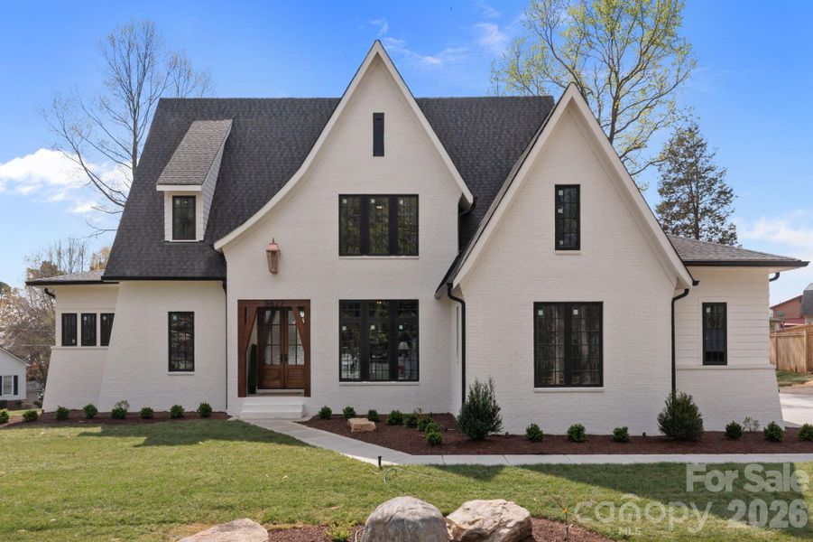 Front exterior of a new home in , Sherrills Ford, NC, highlighting curb appeal (Image 27).