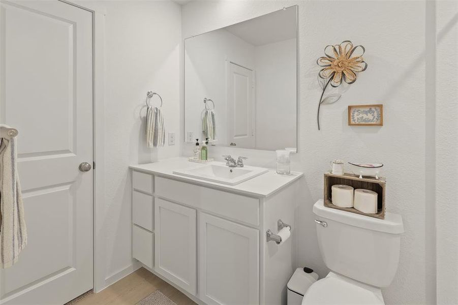 Furnished interior view inside a new home in Mobberly Farms, Pilot Point (Image 20).