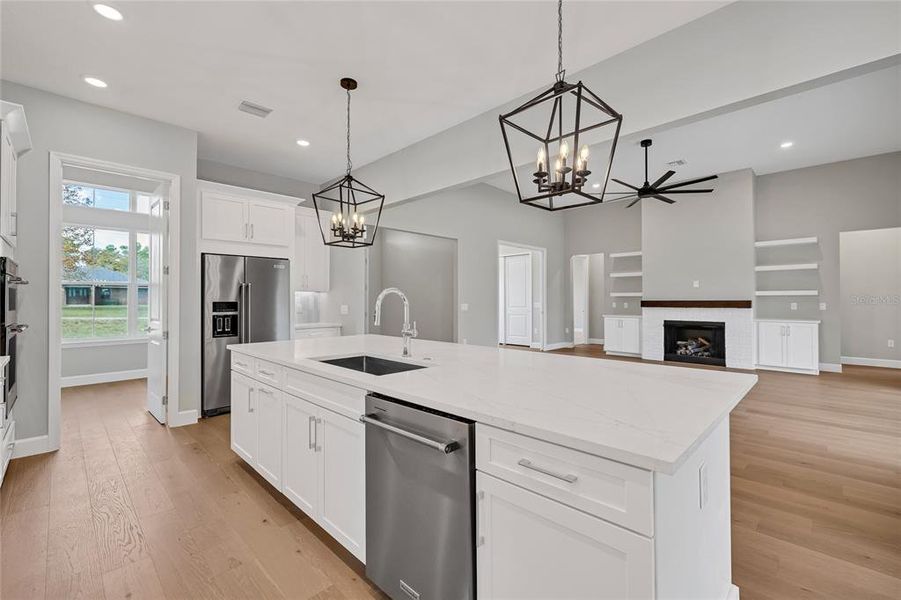 Furnished interior view inside a new home in , Debary (Image 7). Furnished interior view inside a new home in , Debary (Image 7).