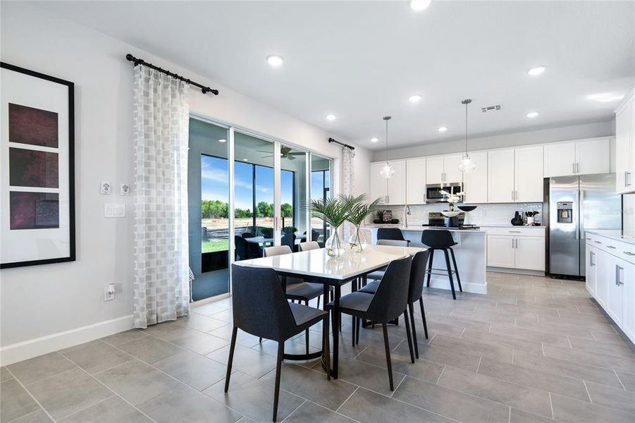 Furnished interior view inside a new home in Seaport Village, Tavares (Image 12). Furnished interior view inside a new home in Seaport Village, Tavares (Image 12).