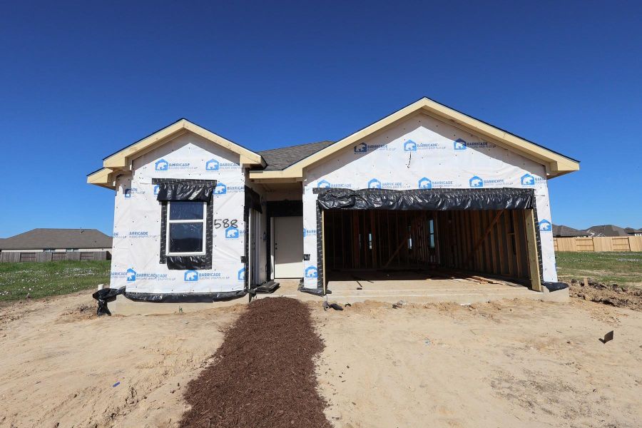 One story home with 4 beds, 3 baths, and 2 car garage