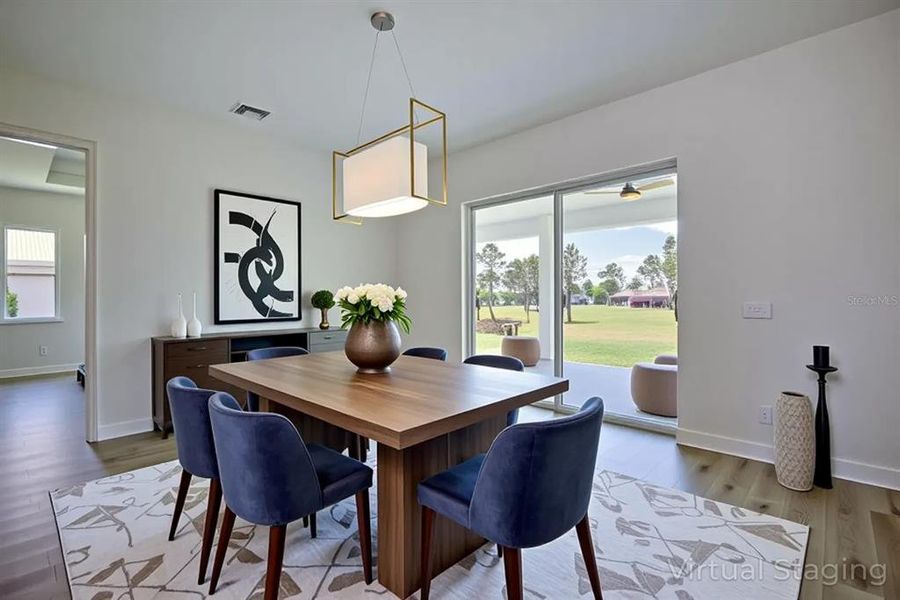 Furnished interior view inside a new home in , Sebring (Image 16).