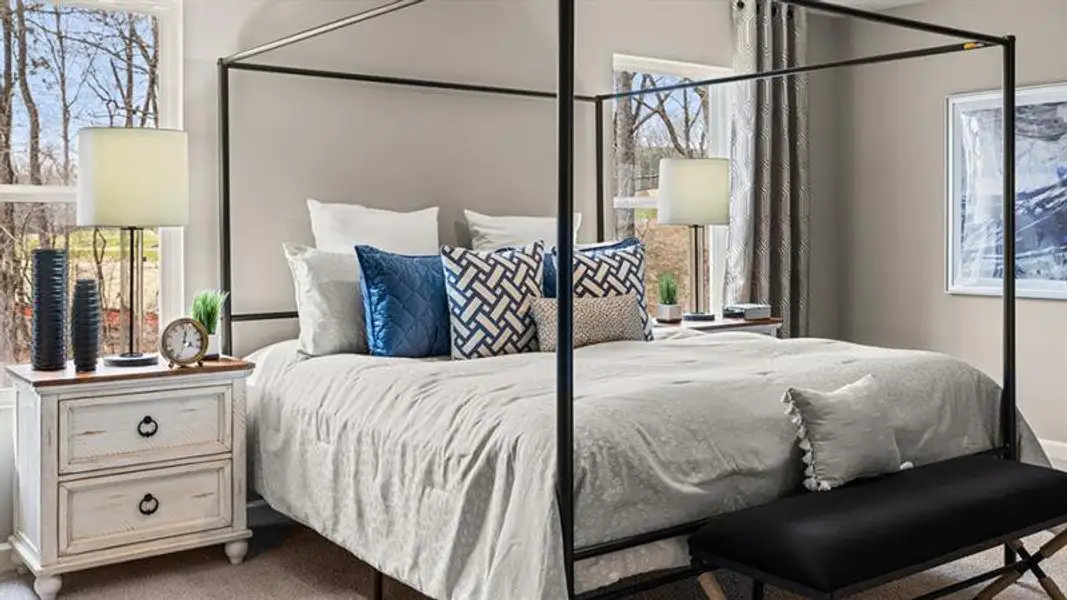 Furnished interior view inside a new home in Lost Creek, Dallas (Image 15).