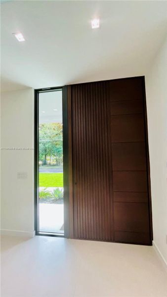 Custom made front door