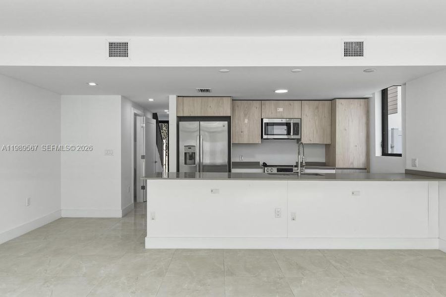 Furnished interior view inside a new home in , Dania Beach (Image 5). Furnished interior view inside a new home in , Dania Beach (Image 5).