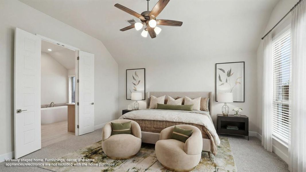 Furnished interior view inside a new home in Ventana, Fort Worth (Image 12). Furnished interior view inside a new home in Ventana, Fort Worth (Image 12).