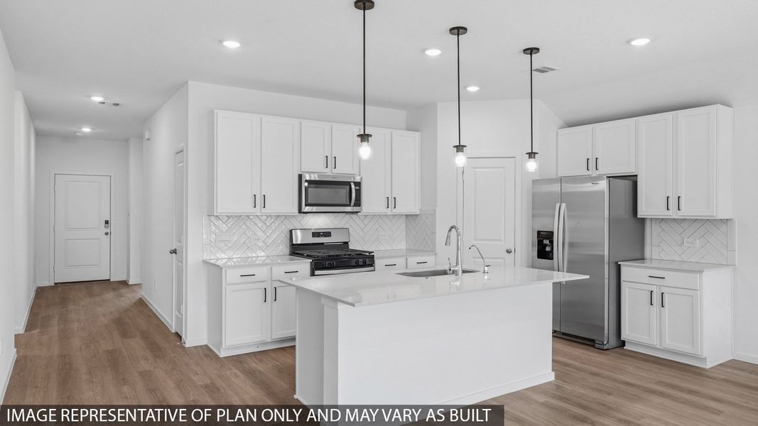 Representative furnished interior of a home built from the Glendale by D.R. Horton in Cypress Green, Hockley (Image 3).