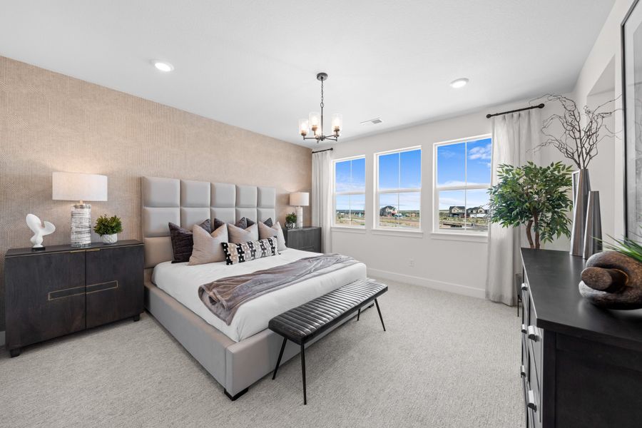 Representative furnished interior of a home built from the 3 by Trumark Homes in Trumark Homes at Sterling Ranch, Littleton (Image 17).