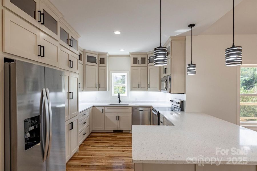 Furnished interior view inside a new home in , Morganton (Image 5).