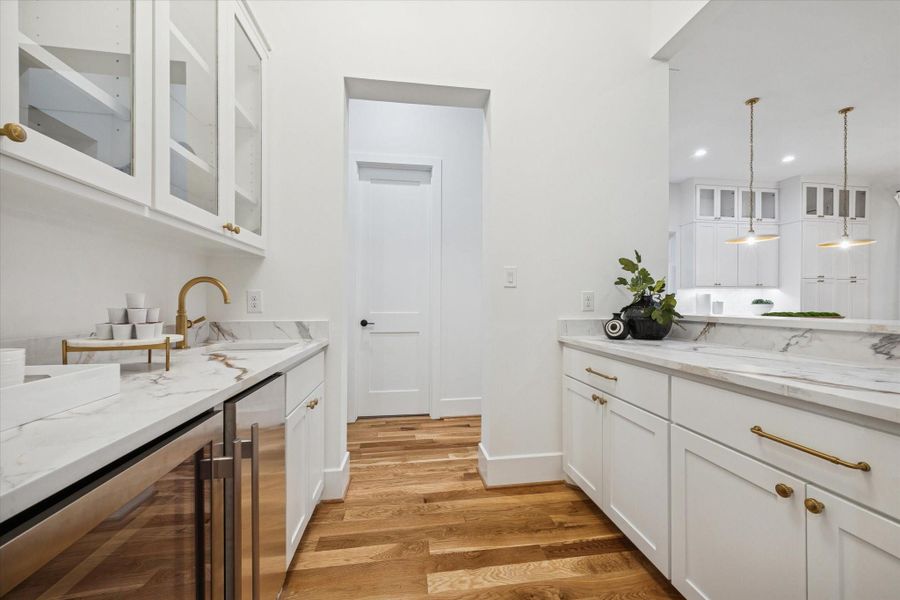 Furnished interior view inside a new home in , Houston (Image 33).