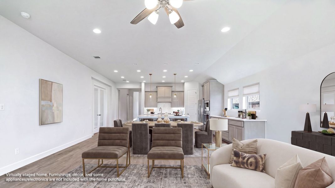 Furnished interior view inside a new home in Ramble, Celina (Image 7).