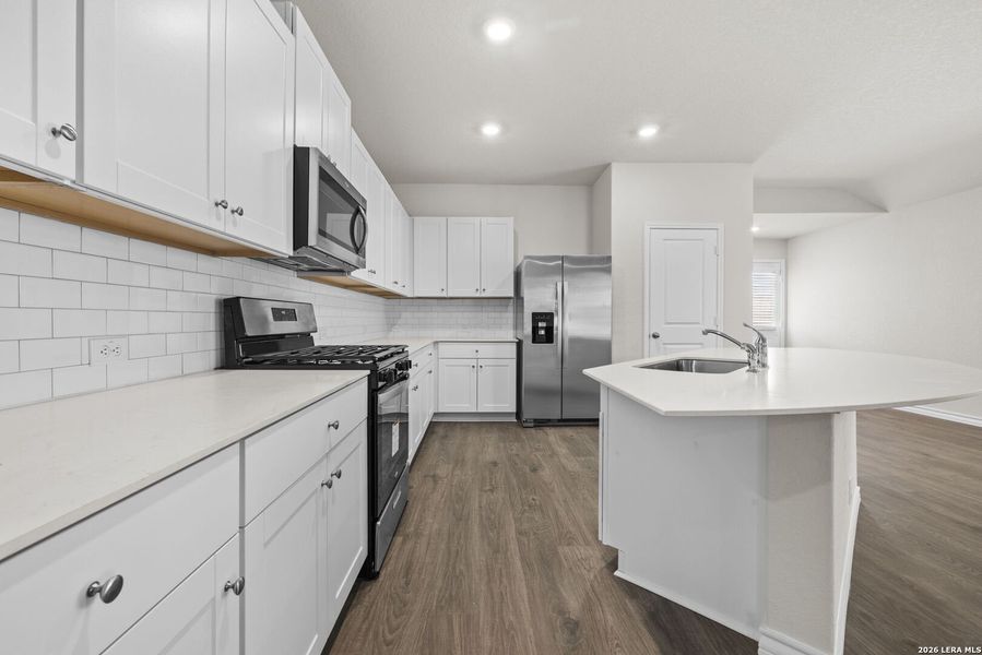 Furnished interior view inside a new home in Stonehill, San Antonio (Image 5).
