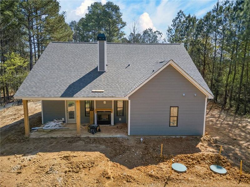 In-progress construction of a new home in , Taylorsville, GA (Image 32).