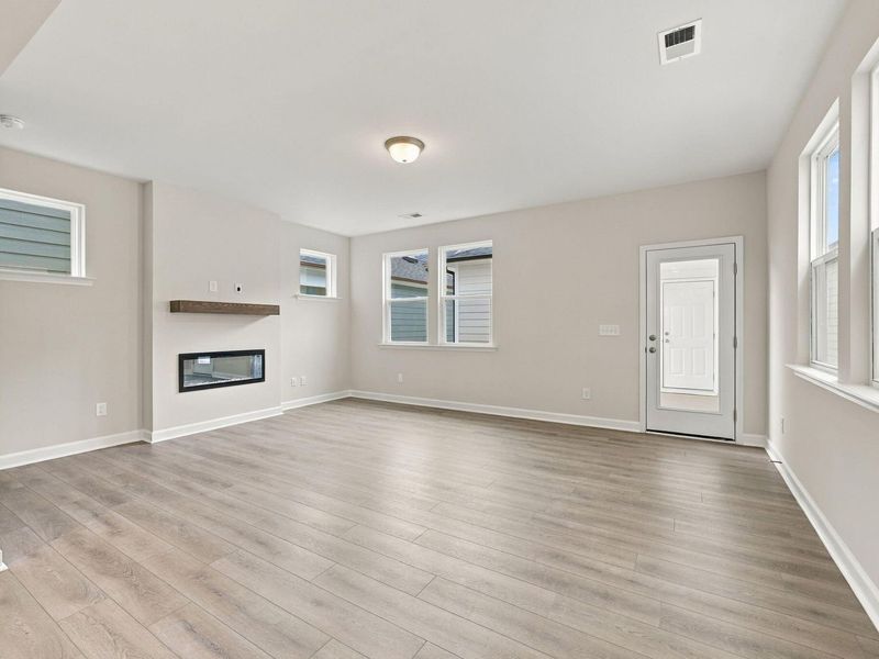 Spacious, unfurnished interior of a new home in Forestville Yard, Knightdale (Image 19).