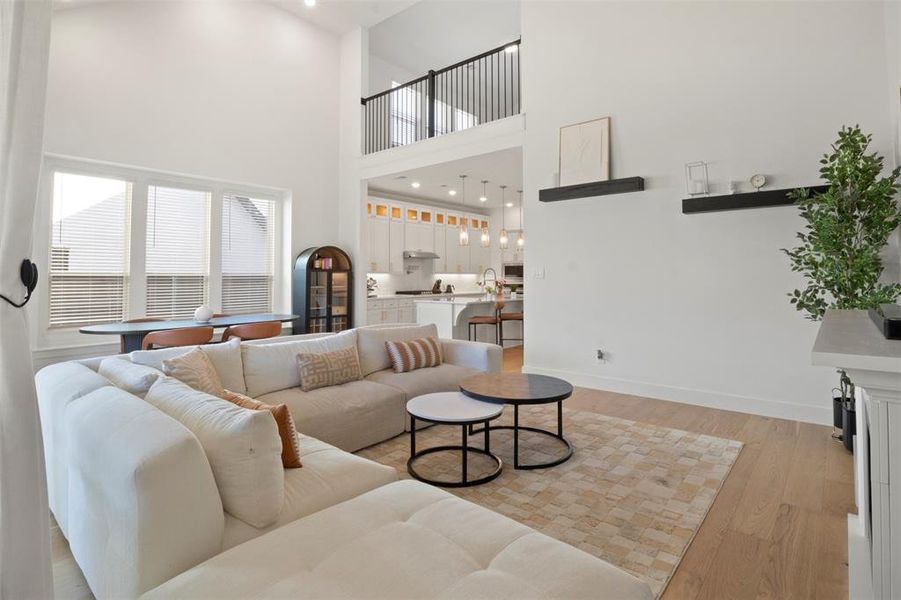 Furnished interior view inside a new home in , Aubrey (Image 16). Furnished interior view inside a new home in , Aubrey (Image 16).