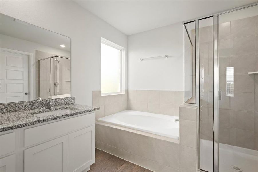 Furnished interior view inside a new home in Burgess Meadows, Cleburne (Image 5).