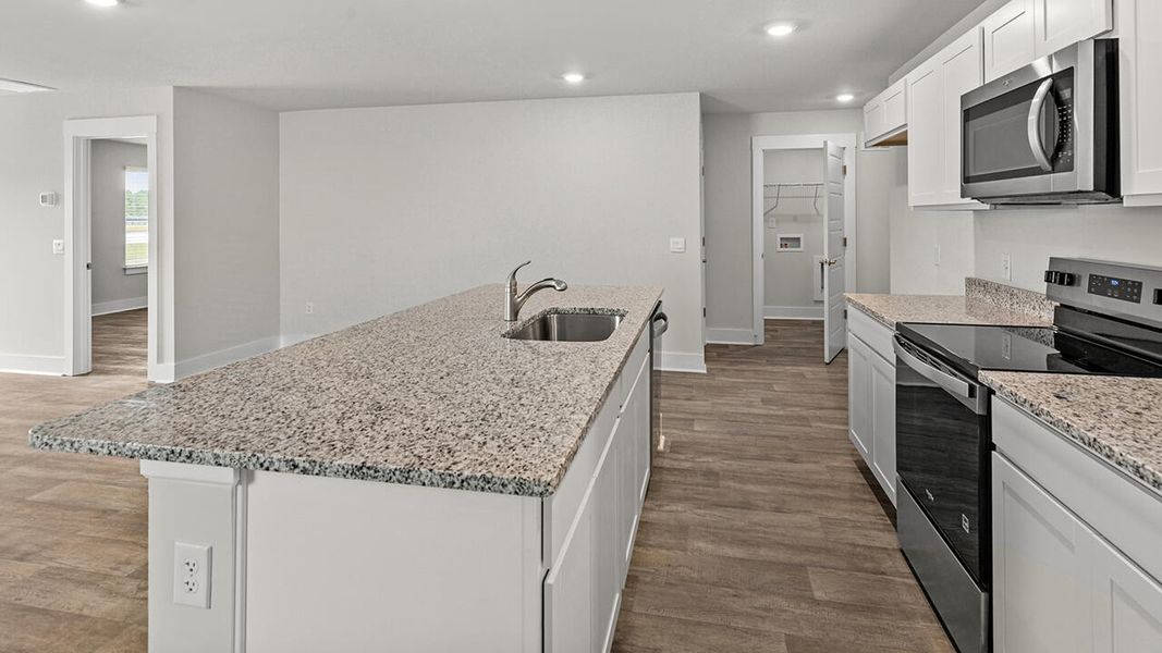 Furnished interior view inside a new home in Vineyard Trail, Jacksonville (Image 7).