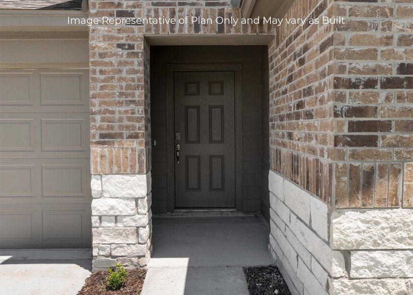 Representative exterior photo of a completed home built from the Fargo by D.R. Horton in London Towne, Corpus Christi, TX (Image 21). Representative exterior photo of a completed home built from the Fargo by D.R. Horton in London Towne, Corpus Christi, TX (Image 21).