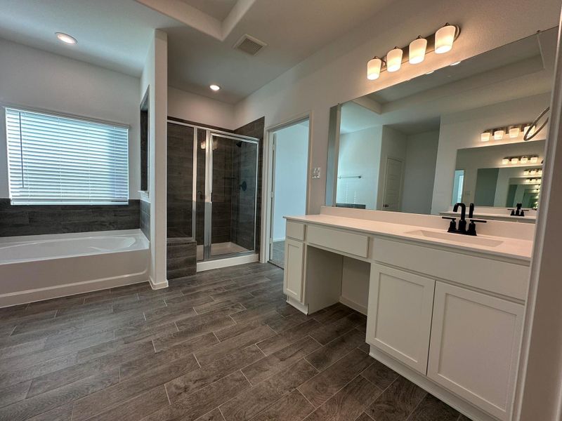 Furnished interior view inside a new home in Rates starting as low as, Iowa Colony (Image 7).