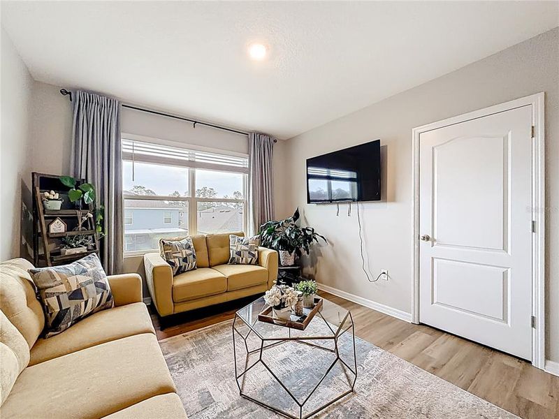 Furnished interior view inside a new home in Edgemont at Serenoa, Clermont (Image 34).