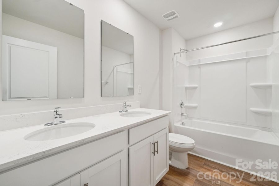 Furnished interior view inside a new home in Clark Creek Landing, Lincolnton (Image 8).