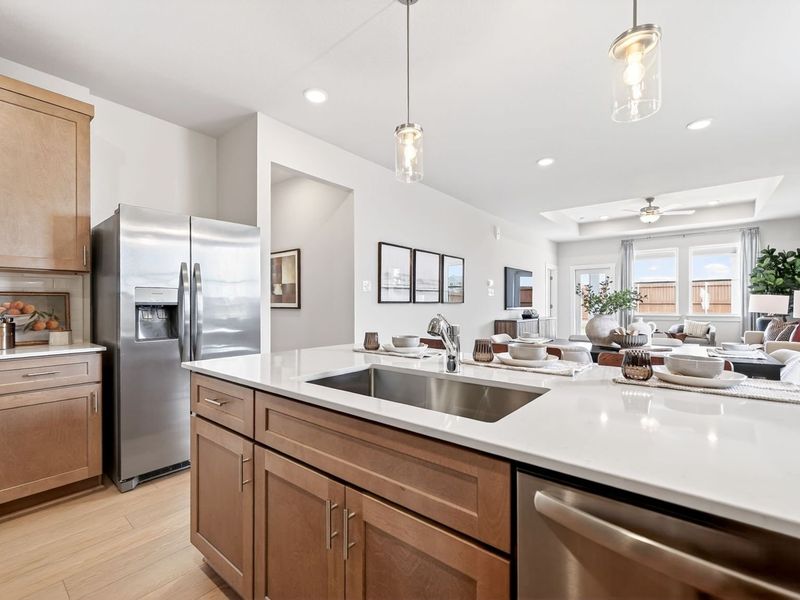 Furnished interior view inside a new home in Heartland, Crandall (Image 12).