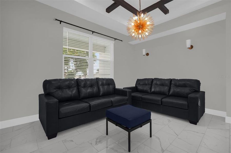 Furnished interior view inside a new home in , Lake Wales (Image 11). Furnished interior view inside a new home in , Lake Wales (Image 11).