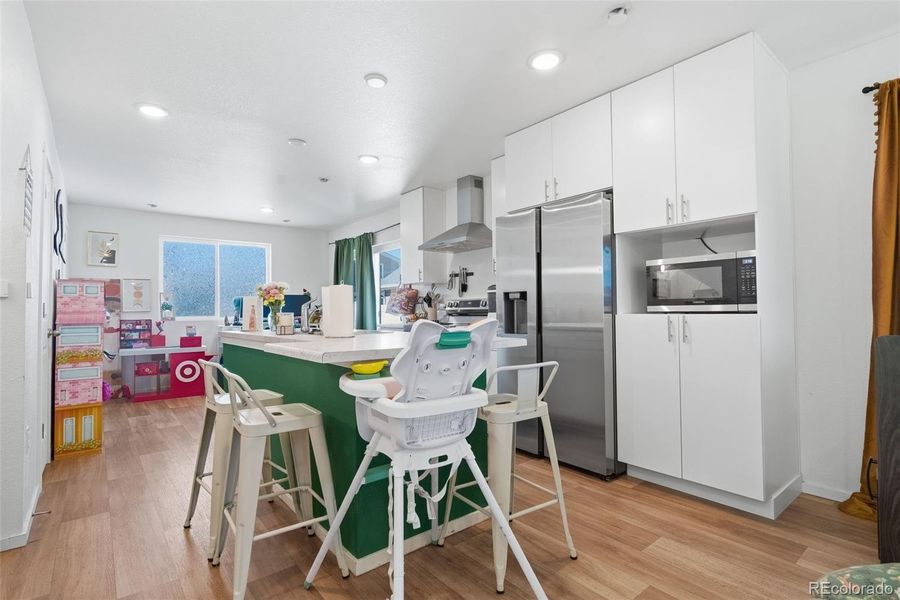 Furnished interior view inside a new home in , Denver (Image 31).