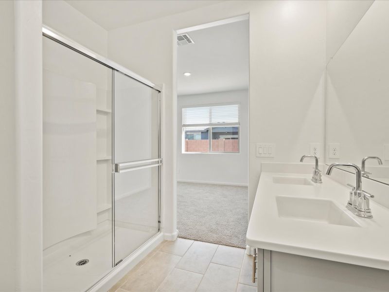 Furnished interior view inside a new home in Valencia Crossing, Tucson (Image 4).