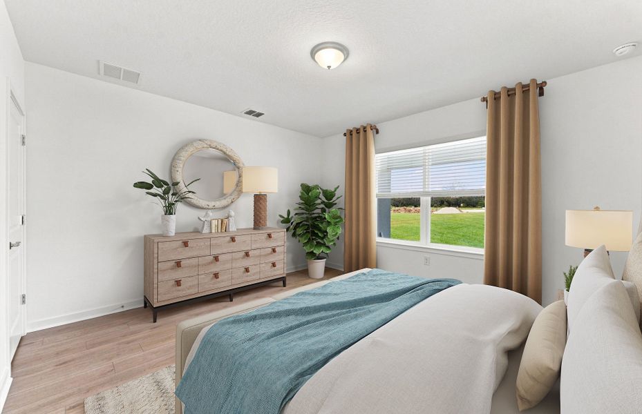 Furnished interior view inside a new home in Twisted Oaks, Wildwood (Image 10).