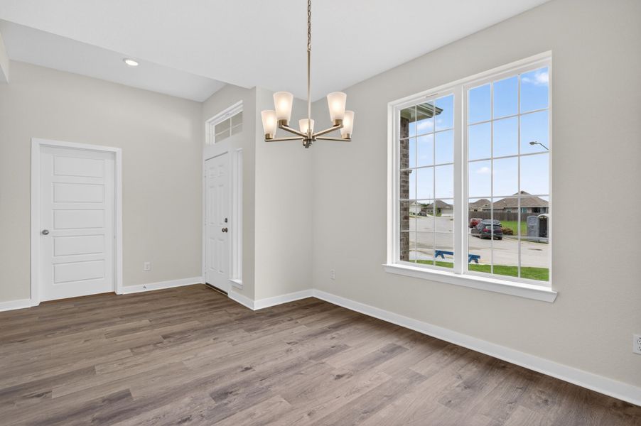 Spacious, unfurnished interior of a new home in South Pointe, Temple (Image 8). Spacious, unfurnished interior of a new home in South Pointe, Temple (Image 8).