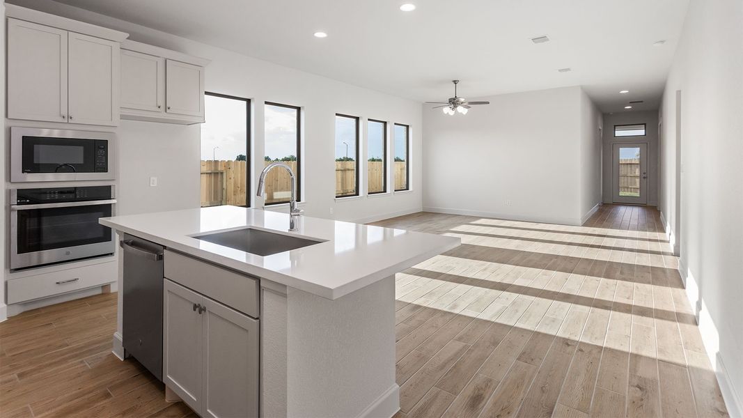 Furnished interior view inside a new home in The Grand Prairie, Hockley (Image 6).