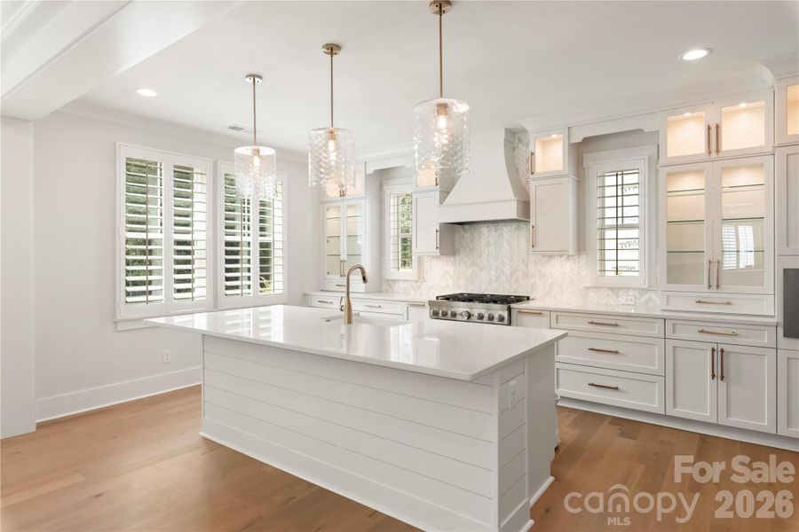 Furnished interior view inside a new home in , Charlotte (Image 10).