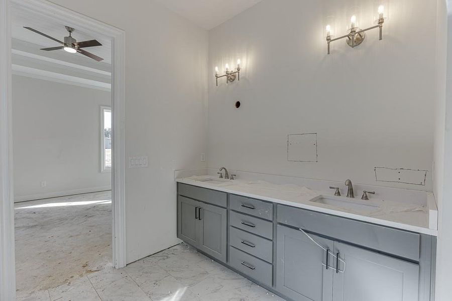 Furnished interior view inside a new home in , Cumming (Image 7).