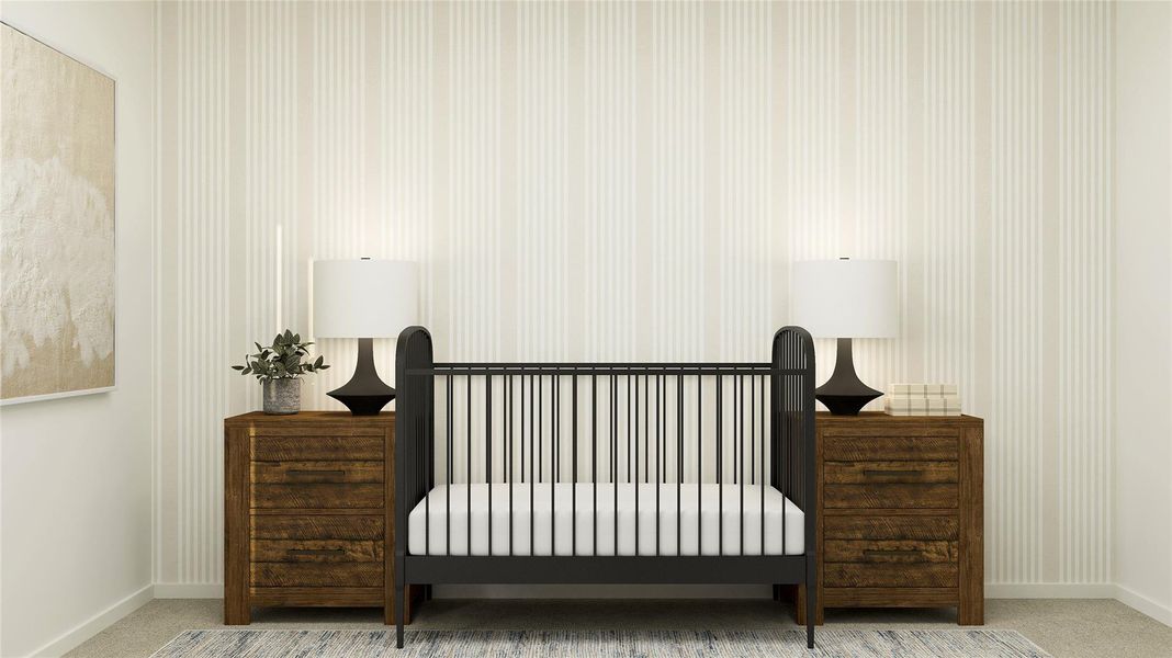 Furnished interior view inside a new home in , Jarrell (Image 5).