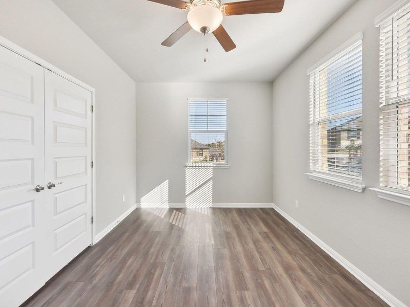 Photo is not of the actual home, but is an inspirational photo of builder’s model home and may depict options, furnishings, and/or decorator features that are not included