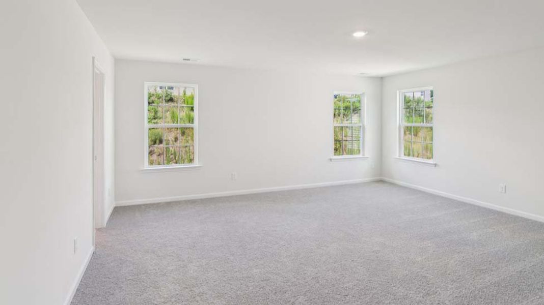 Spacious, unfurnished interior of a new home in Rydele Heights, Asheville (Image 22).